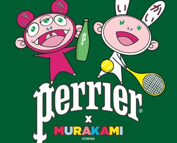 EyY5Qo9WgAInYXc-e1622737591879 Perrier x Murakami