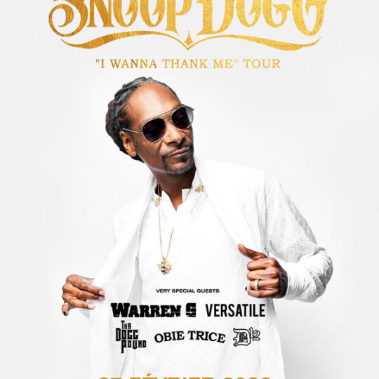 Snoop Dogg - "I Wanna Thank Me" Tour