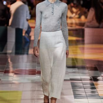 Prada, La Rigueur Minimaliste du Printemps/Eté 2020