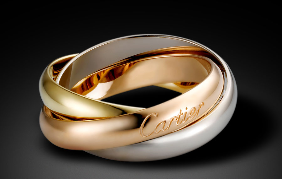 Choisir Une Bague De Fian ailles La Trinity Par Cartier ICON ICON