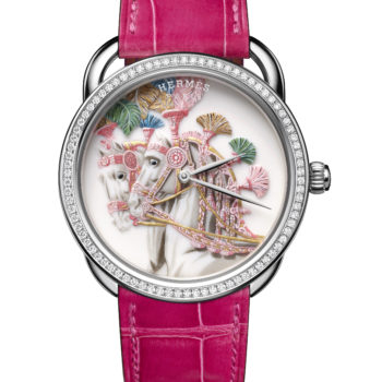Arceau-Harnais-francais-remix_Studio-des-fleurs Hermès, The New Exceptional Arceau Watch