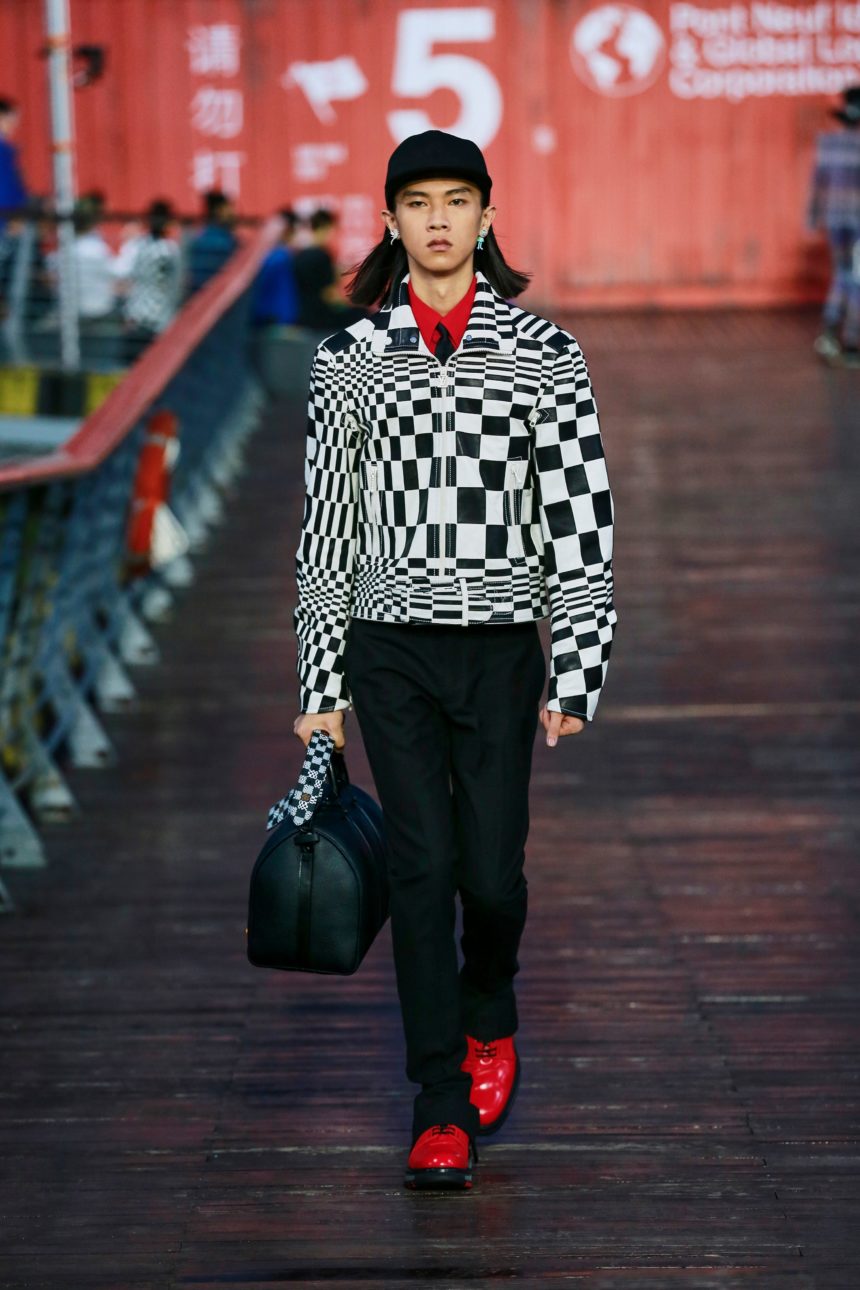 Damier et Monogram Louis Vuitton, En Op art Pour Le P/E 2021