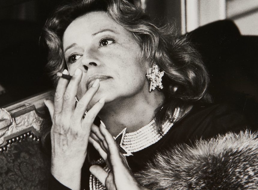 HELMUT-NEWTON2C-Jeanne-Moreau2C-c.-1980-1-©-Artcurial The Artcurial Sale Of The Jeanne Moreau Collection