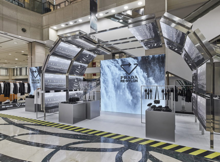 Prada-Re-Nylon_Seoul-Shinsegae-Gangnam_03 The Return Of The Prada Re-Nylon Icon, 2020 Collection