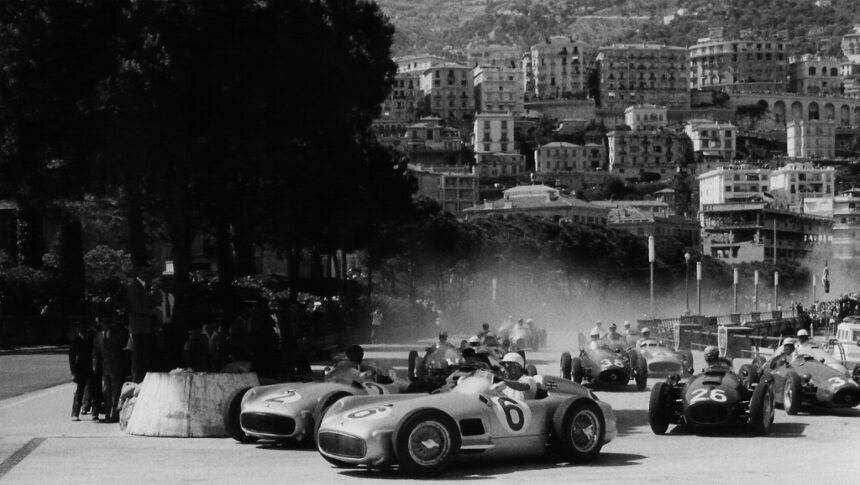 1955-monaco-grand-prix-f1-001-1024 GP de Monaco et Mercedes: Palmarès Exemplaire