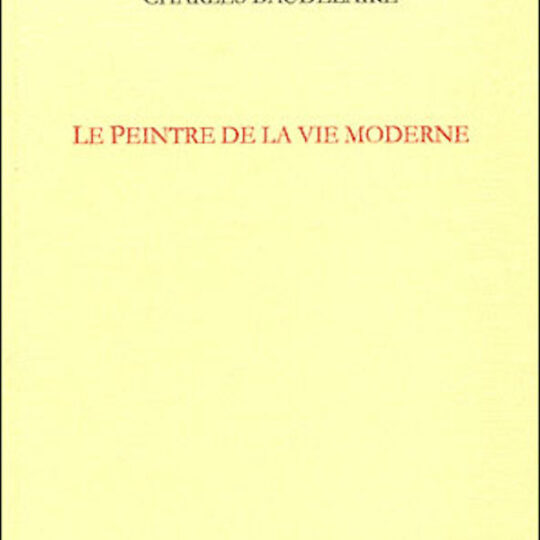 Le Peintre de la Vie Moderne