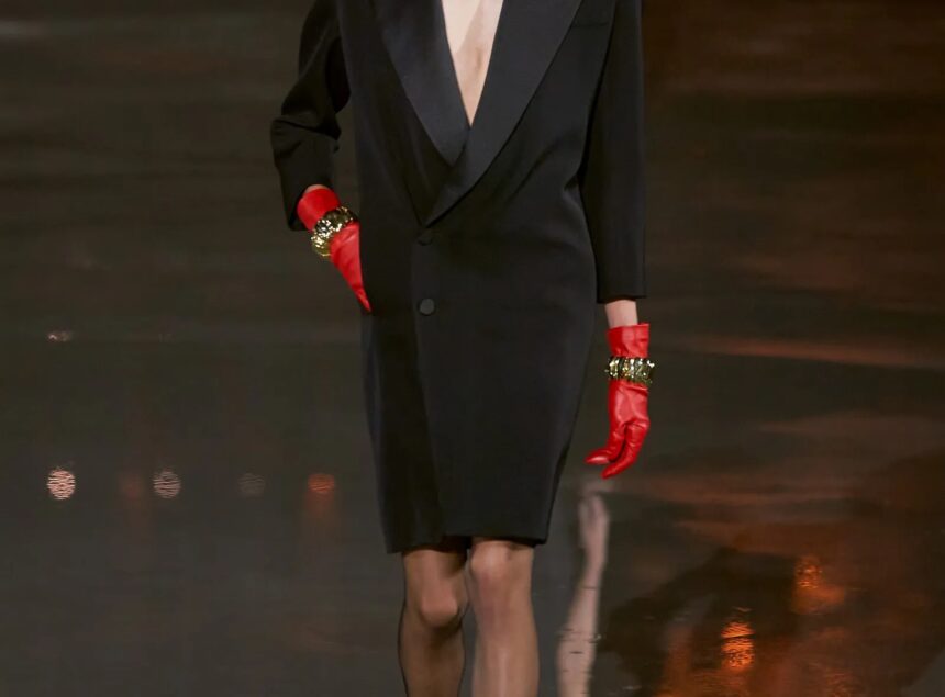 Saint Laurent’s Tuxedo Jacket: The Centerpiece Of SS 2022