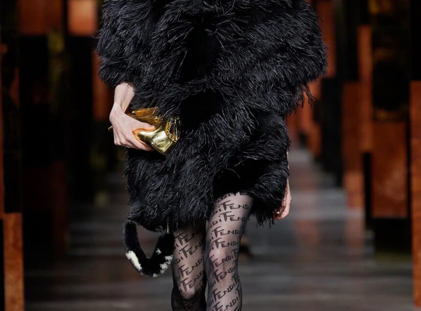 The Fendi Logo And The Fendi Baguette: The Antonio López inspired SS 2022