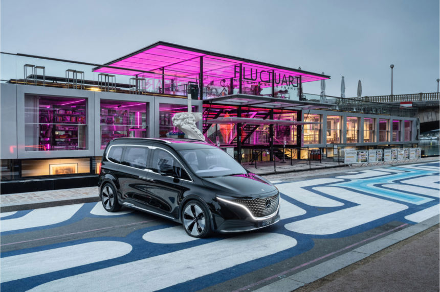 Le Mercedes EQT Concept, Le Plus Haut De Gamme des Ludospaces Electriques