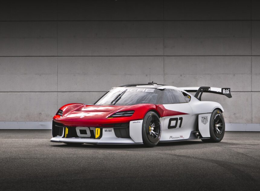 Porsche Mission R – The Filigree Future Of Automobile Sport?