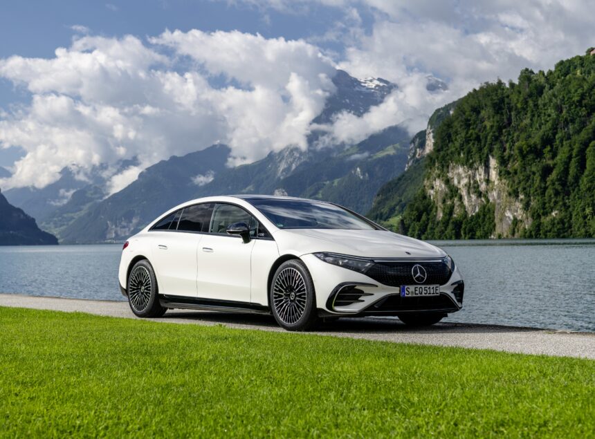 The new EQS from Mercedes-EQ: Press Test Drive, Switzerland 2021 EQS 580