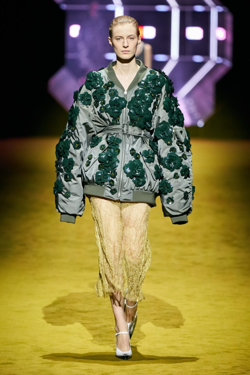 Pocono, Logo And Geek Chic Prada FW 2022