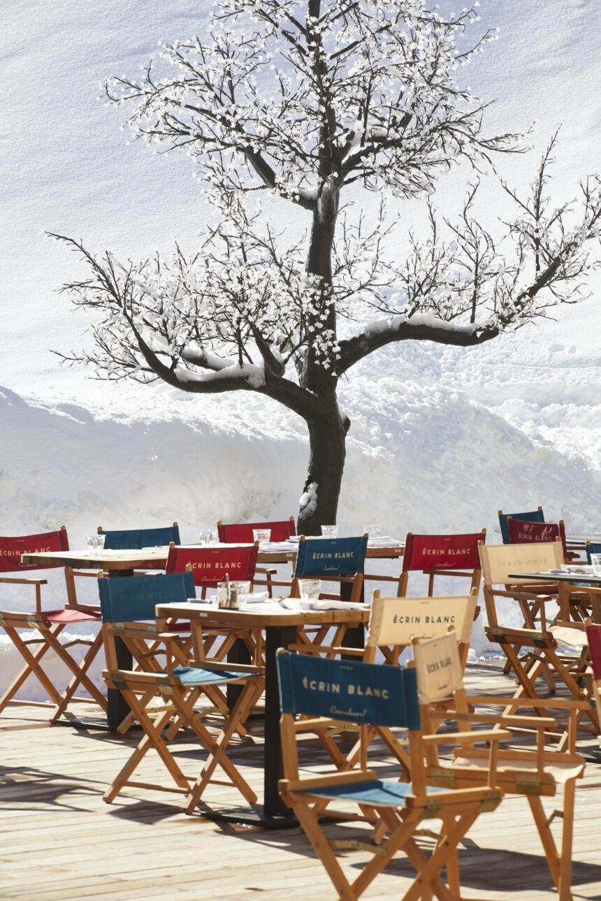 Ecrin blanc courchevel