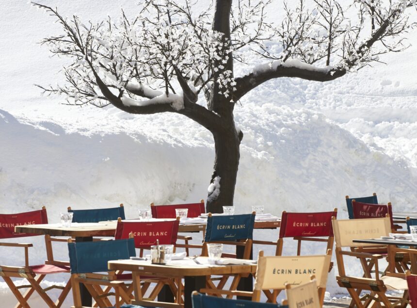 Ecrin blanc courchevel