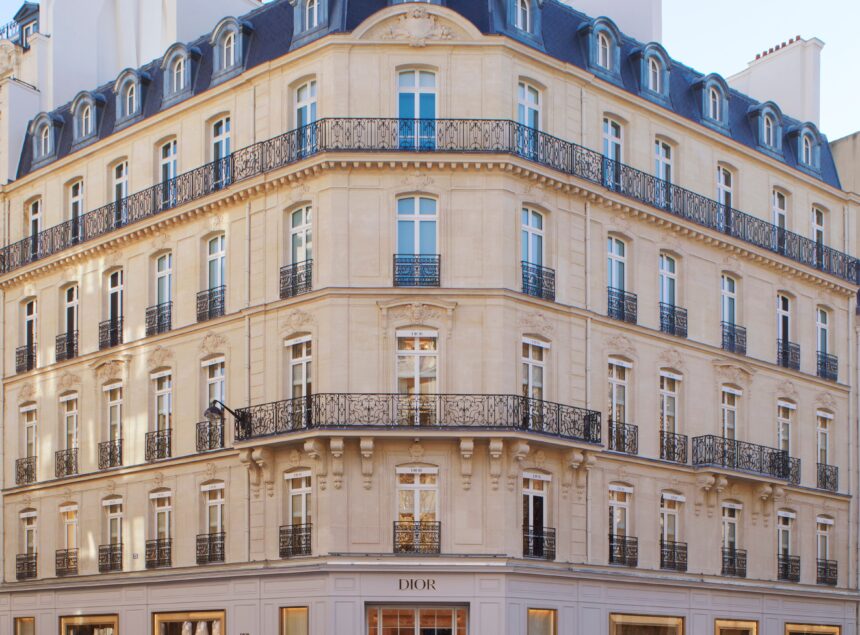 The Dior flagship store at 30 Avenue Montaigne becomes 30 Montaigne