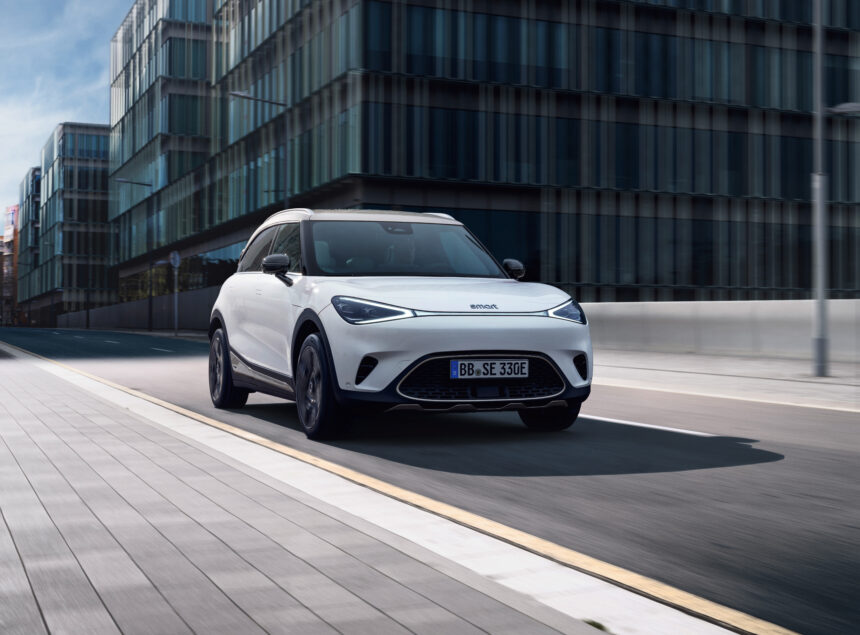 P018_DSCF1498_EU. Smart #1 : The brand’s first SUV formalized