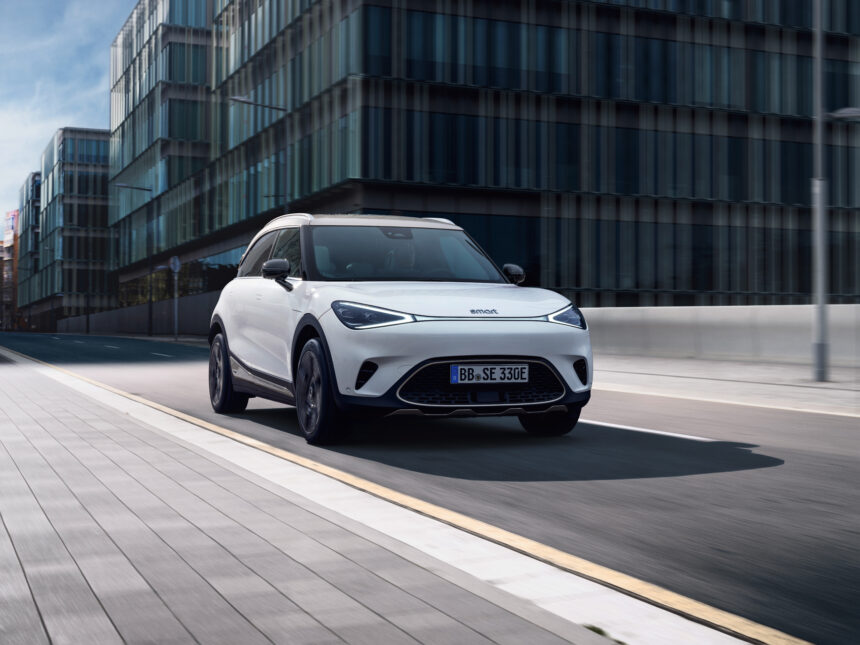 Smart #1 : The brand’s first SUV formalized