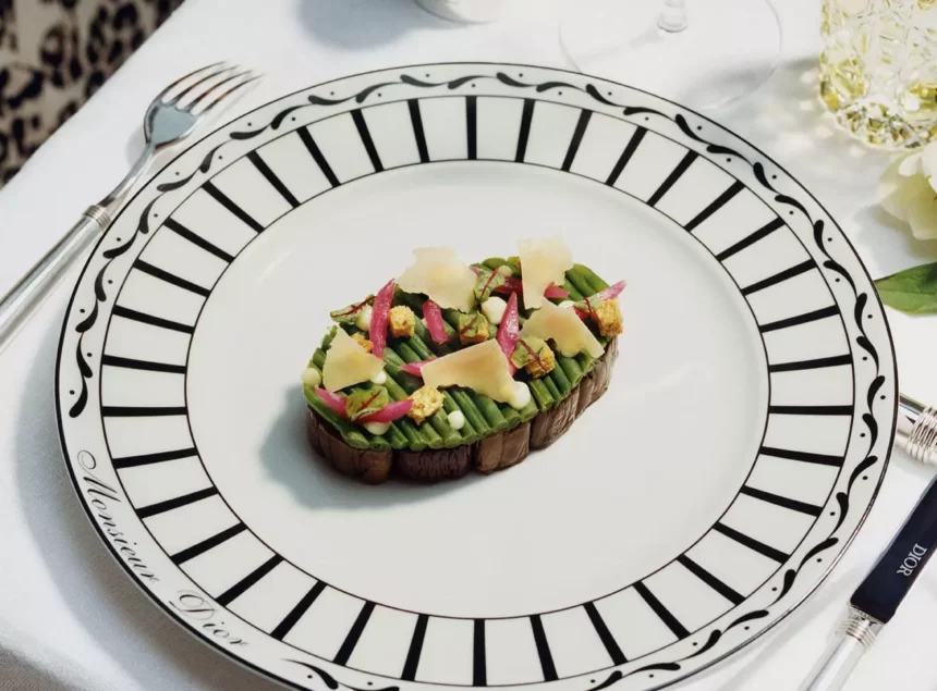 Monsieur Dior: The restaurant, 30 avenue Montaigne.