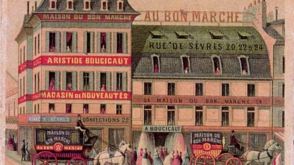 Bon Marché Paris 170 Ans