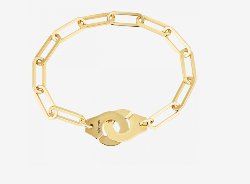 The Dinh Van Handcuffs Collection: Revolutionary Cord and Diamond Bracelet