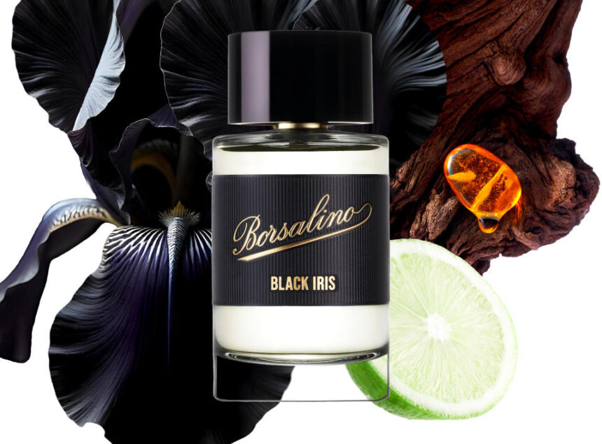 Parfum Borsalino Black Iris, une Essence de Luxe et d’Héritage