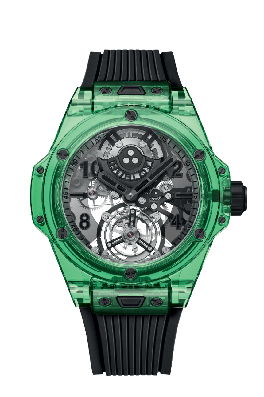 Big Bang Tourbillon Automatic Green Saxem Hublot