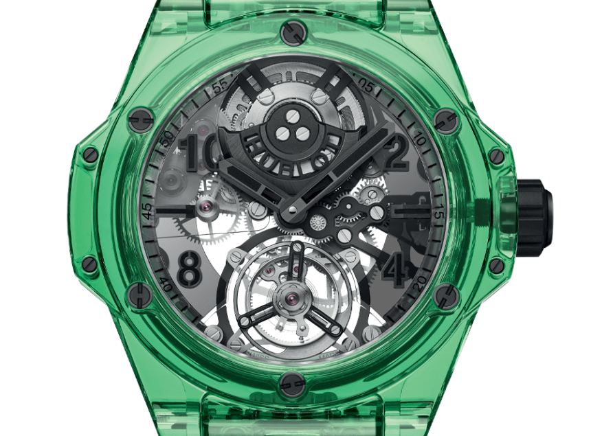 Big Bang Tourbillon Automatic Green Saxem Hublot