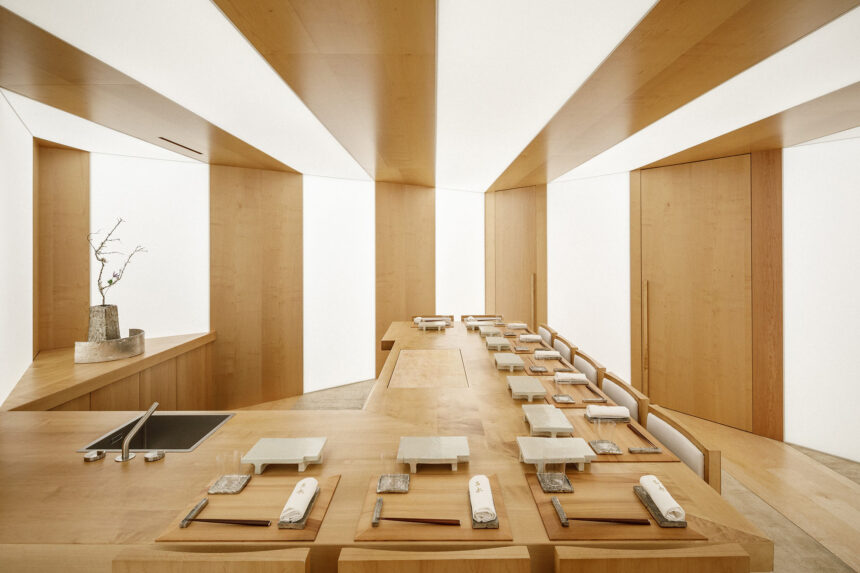 Sushi Yoshinaga Sa Deuxième étoile