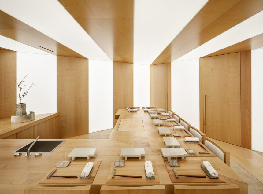 Sushi Yoshinaga Sa Deuxième étoile