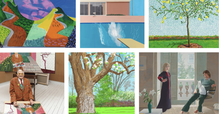 David Hockney à la Fondation Louis Vuitton