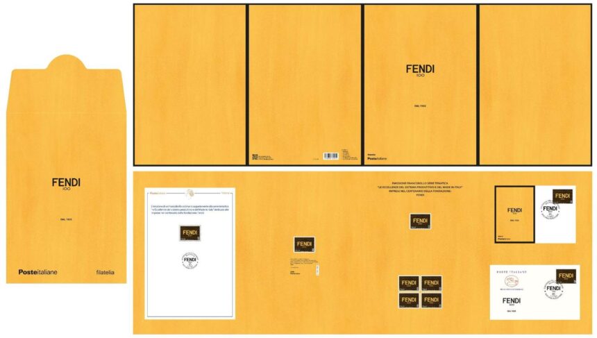 Fendi 100 ans Timbre Collector