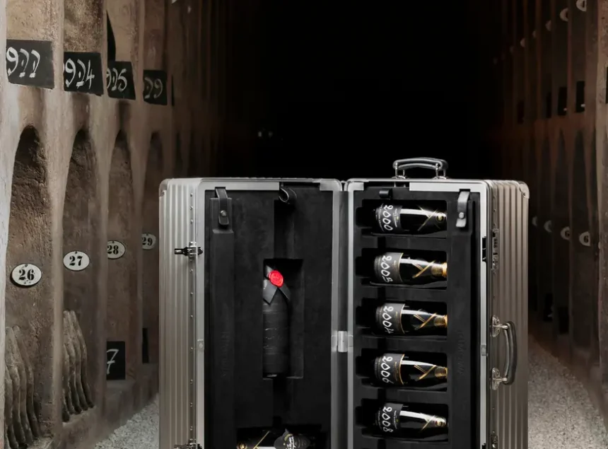Moët & Chandon x Rimowa