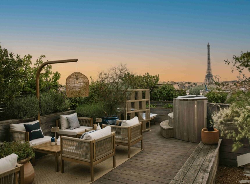 Villa Minuty au Brach Paris