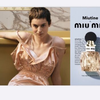 Miu Miu Signe Son Premier Parfum Miutine