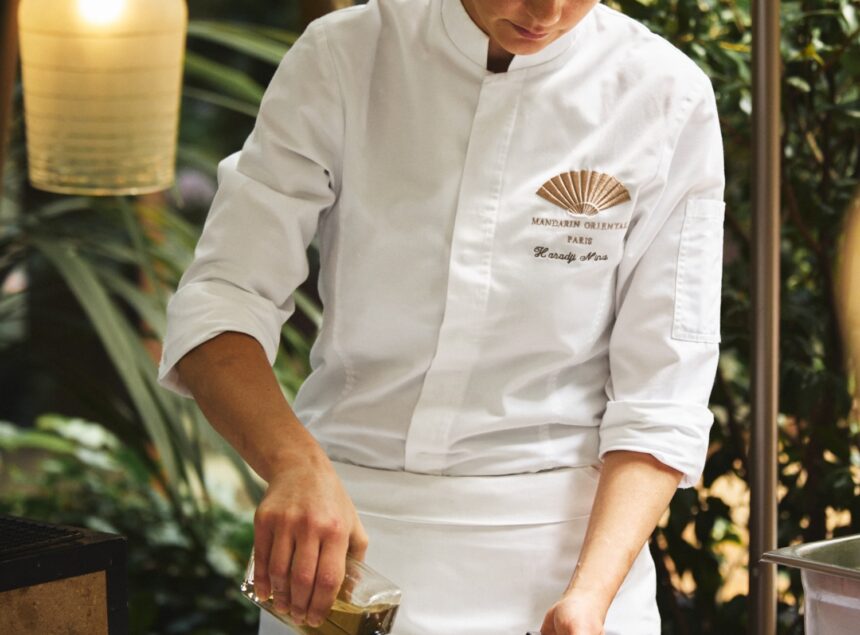 La Cheffe Nina Haradji Au Mandarin Oriental Paris
