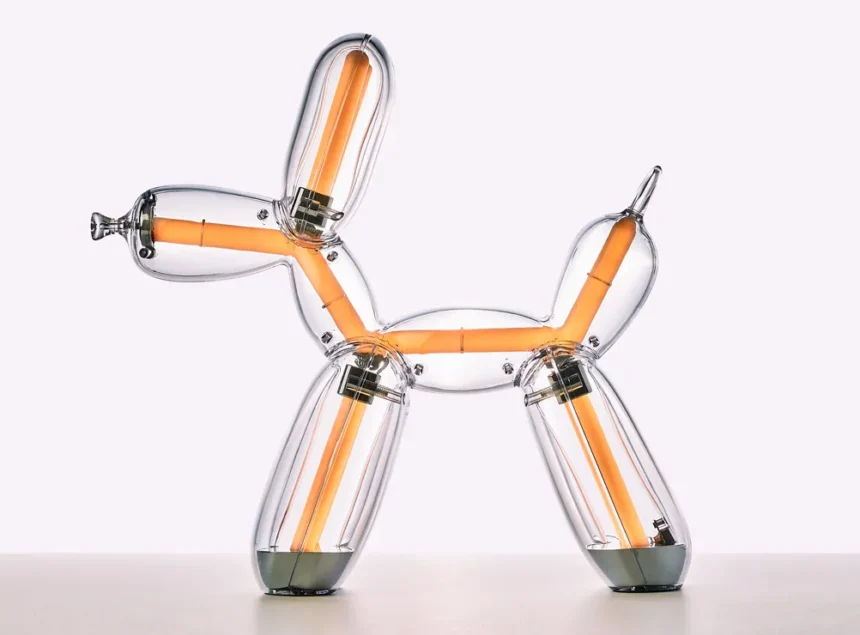 Jeff Koons x Lexon : Lampe Du Quotidien