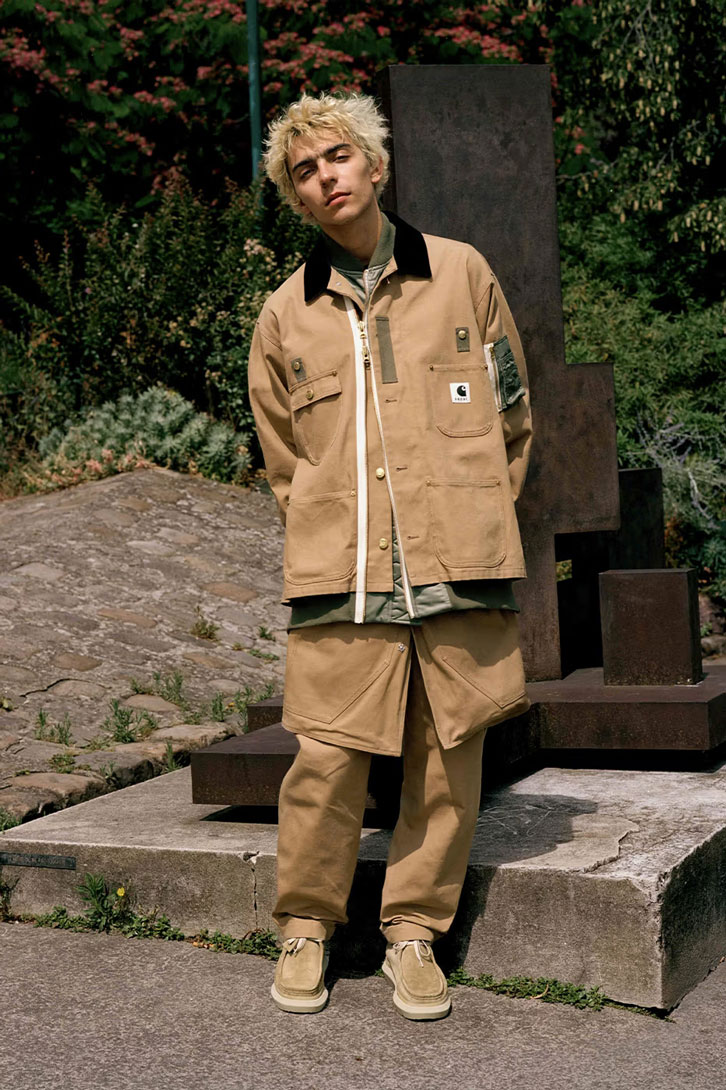 sacai-carhartt-wip-collection-automne-hiver-2023-3 Sacai x Carhartt WIP : Workwear D’Auteur