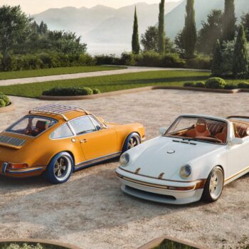 Les deux Porsche 911 Louis Vuitton x Singer présentées à Pebble Beach