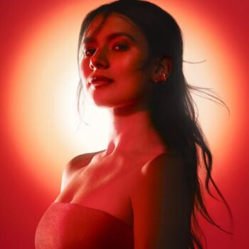 Kenzo Le Rouge Flower campaign with Masami Charlotte Lavault