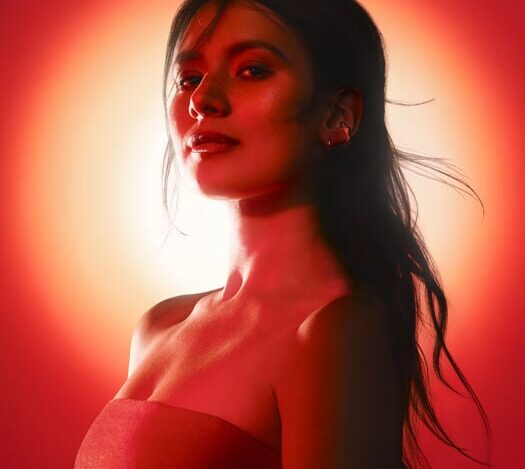 Kenzo Le Rouge Flower campaign with Masami Charlotte Lavault