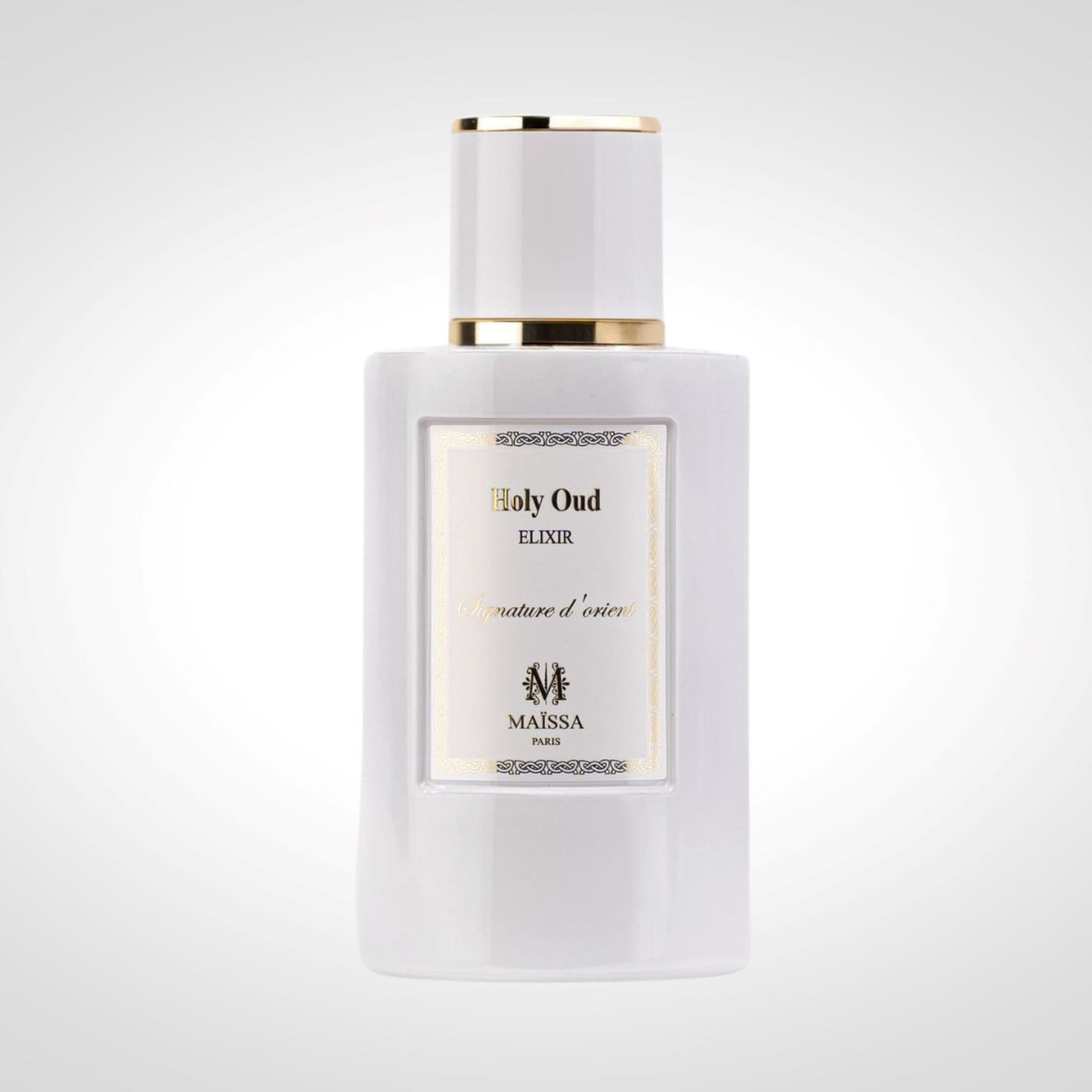 Flacon Holy Oud Elixir, collection Signature d'Orient de Maison Maïssa
