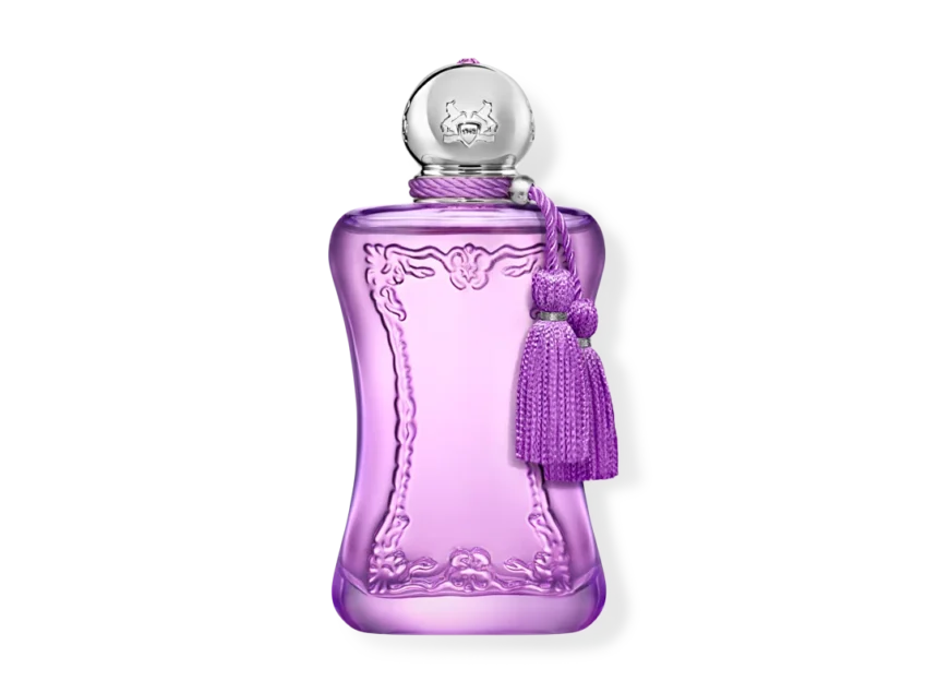 Flacon violet de Palatine par Parfums de Marly