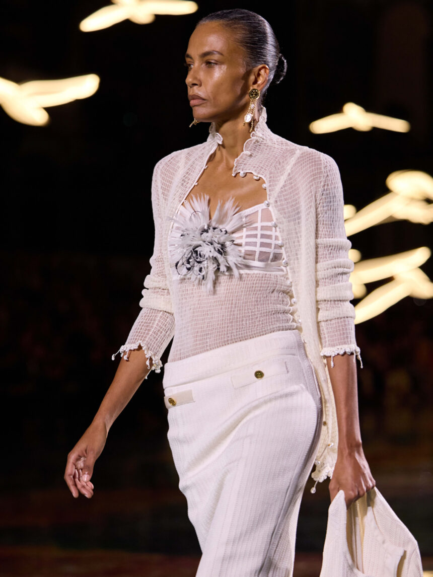 Chanel Printemps-Été 2027, Tweed Réinventé Chanel printemps-été 2027, tweed revisité