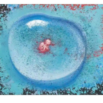 INTERREALM : Chaos Rebirth – Water Drop, œuvre de Jia Wei